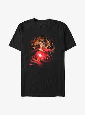 Marvel Doctor Strange the Multiverse of Madness Dark Side Scarlet Witch Big & Tall T-Shirt