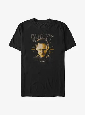 Marvel Loki Charged Guilty Big & Tall T-Shirt