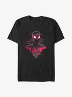 Marvel Spider-Man Miles Morales Spider Bust Big & Tall T-Shirt