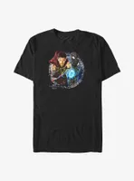 Marvel Spider-Man Doctor Strange and Peter Parker Big & Tall T-Shirt