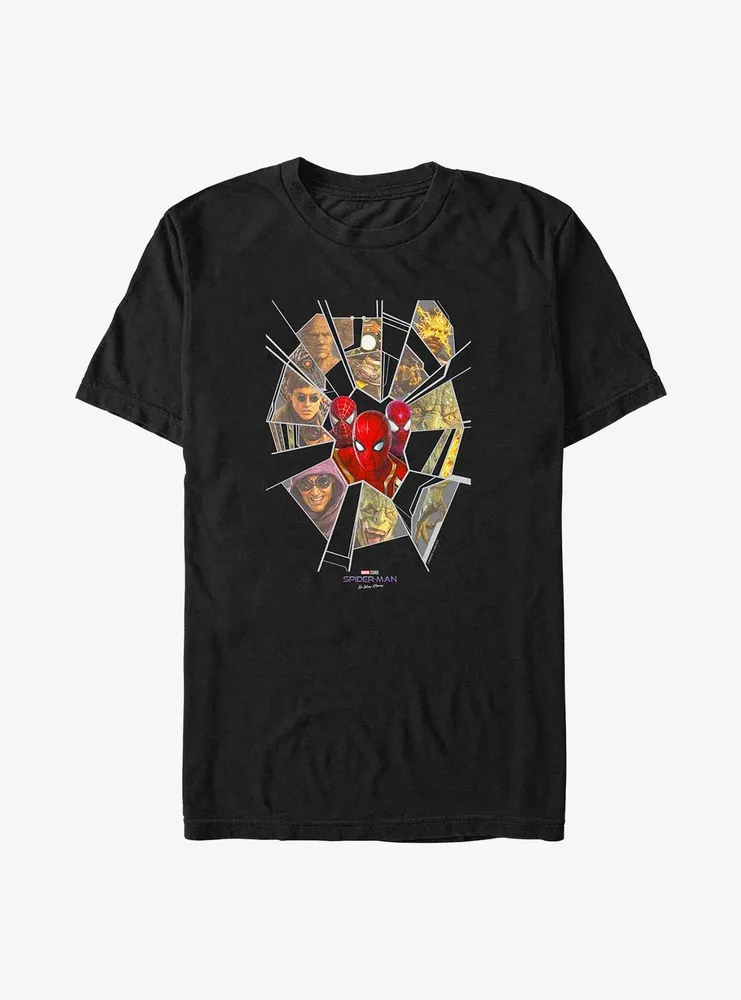 Marvel Spider-Man Web of Villains Big & Tall T-Shirt