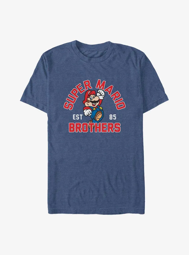 Mario Super Brothers Since 85 Big & Tall T-Shirt