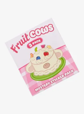 Fruit Cows Blind Box Sticker Pack - BoxLunch Exclusive