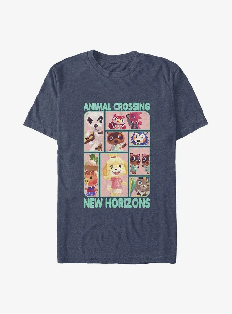 Animal Crossing New Horizons Villagers Big & Tall T-Shirt