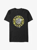 Mario Built For Speed Badge Big & Tall T-Shirt