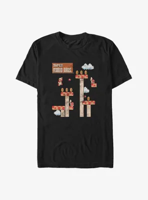 Mario Fireball Away Big & Tall T-Shirt