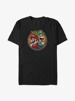 Nintendo Bros Mario and Luigi Big & Tall T-Shirt