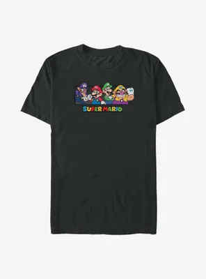 Mario All The Bros Big & Tall T-Shirt