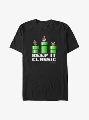 Mario Choose Wisely Big & Tall T-Shirt