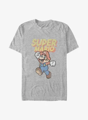 Mario Retro Jump Big & Tall T-Shirt
