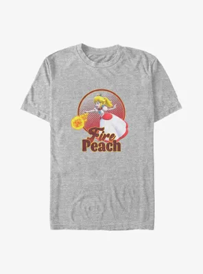 Nintendo Fireball Peach Big & Tall T-Shirt