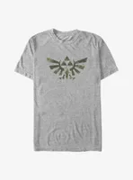 The Legend of Zelda Camo Hyrule Crest Big & Tall T-Shirt