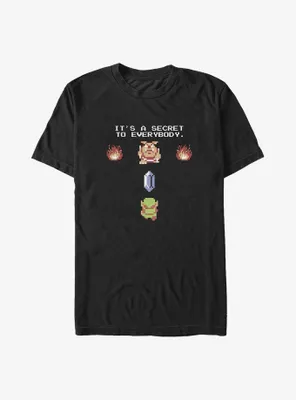 The Legend of Zelda It's A Secret Big & Tall T-Shirt