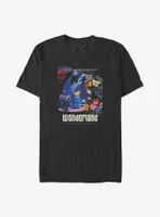 Disney Alice Wonderland Curiouser and Poster Big & Tall T-Shirt