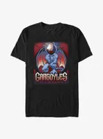 Disney Gargoyles Skyscrapers Poster Big & Tall T-Shirt