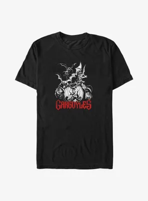 Disney Gargoyles Take Flight Logo Big & Tall T-Shirt