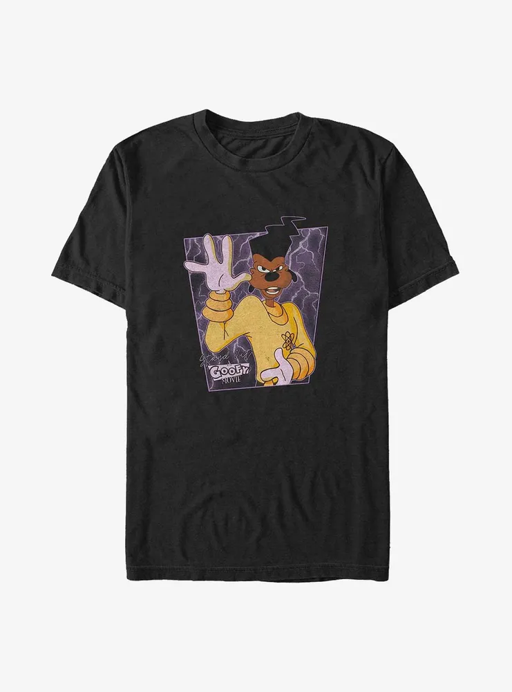 Disney Goofy Powerline Poster Big & Tall T-Shirt