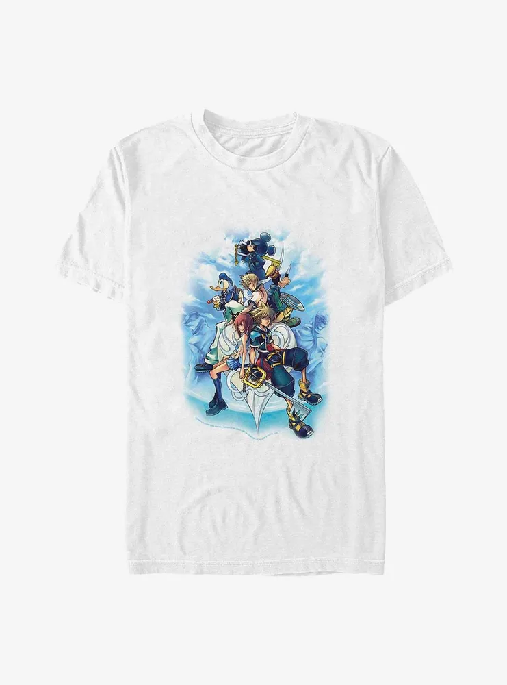 Disney Kingdom Hearts Sky Group Big & Tall T-Shirt