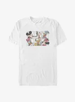 Disney Mickey Mouse and Friends Grid Big & Tall T-Shirt