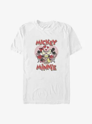 Disney Mickey Mouse and Minnie Sweet Sundae Big & Tall T-Shirt