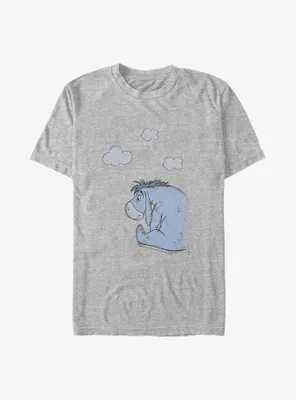 Disney Winnie The Pooh Cloudy Eeyore Big & Tall T-Shirt