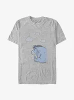 Disney Winnie The Pooh Cloudy Eeyore Big & Tall T-Shirt