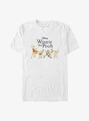 Disney Winnie The Pooh Happy Parade Big & Tall T-Shirt