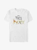 Disney Winnie The Pooh Happy Parade Big & Tall T-Shirt