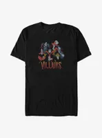 Disney Villains Vintage Baddies Big & Tall T-Shirt