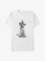 Disney Pixar Coco Watercolor Dante Big & Tall T-Shirt