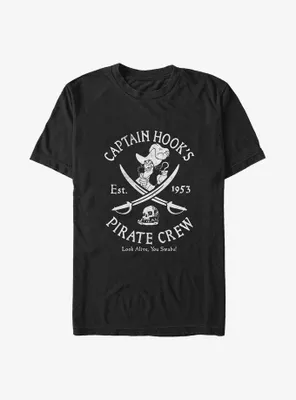 Disney Tinker Bell Captain Hook's Pirate Crew Big & Tall T-Shirt