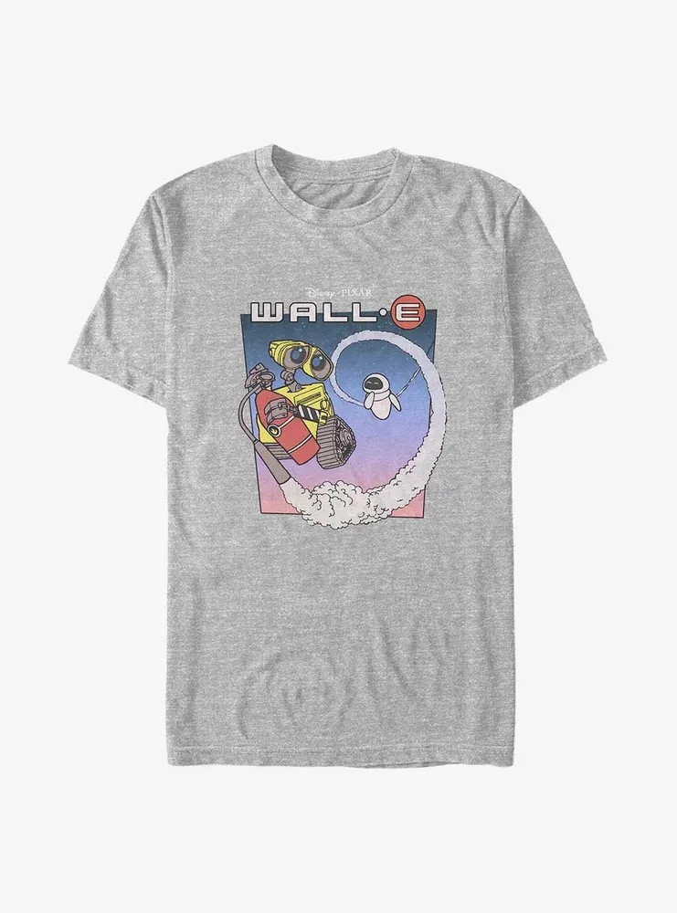 Disney Pixar Wall-E Eve and Space Big & Tall T-Shirt