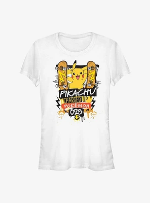 Pokemon Pikachu Charge Up Girls T-Shirt