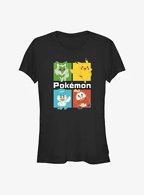 Pokemon Newest Starters Girls T-Shirt