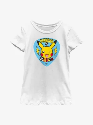 Pokemon Pikachu Rocks Youth Girls T-Shirt