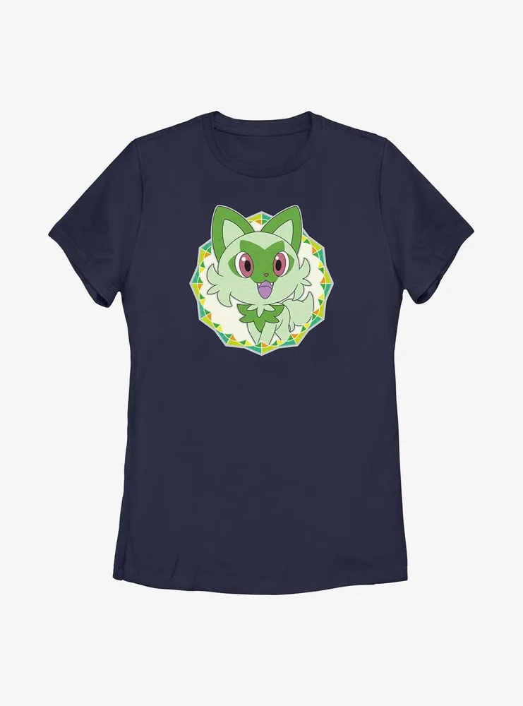 Pokemon Sprigatito Sparkle Womens T-Shirt