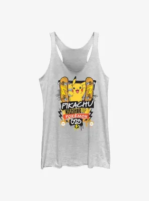 Pokemon Pikachu Charge Up Womens Tank Top