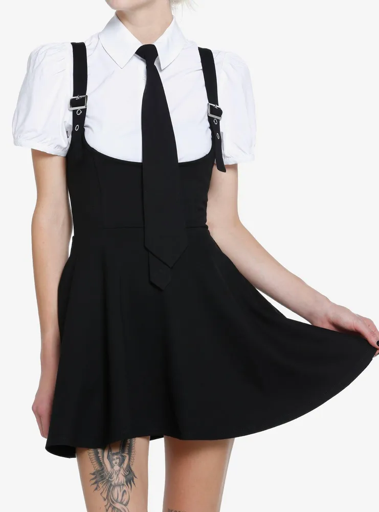 Social Collision Academic Twofer Mini Dress