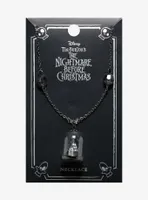 The Nightmare Before Christmas Zero Tombstone Domed Necklace