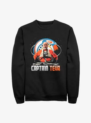 Star Wars The Mandalorian Captain Teva Sweatshirt