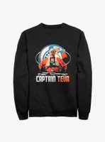 Star Wars The Mandalorian Captain Teva Sweatshirt