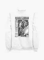 Star Wars The Mandalorian Kelleran Beq Poster Sweatshirt