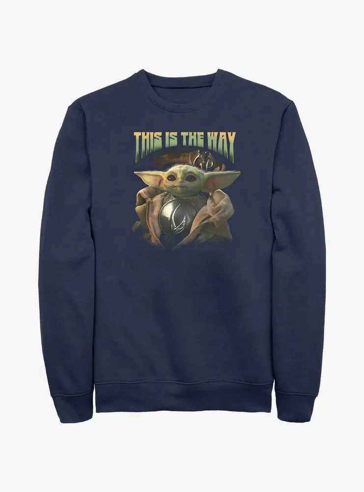 Star Wars The Mandalorian Grogu Clan of Two Sweatshirt BoxLunch Web Exclusive