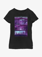 Star Wars the Mandalorian Rescue of Foundling Youth Girls T-Shirt