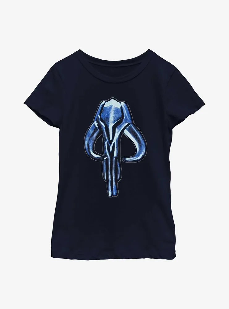 Star Wars The Mandalorian Beskar Mythosaur Youth Girls T-Shirt