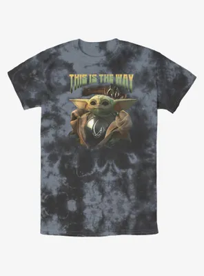 Star Wars The Mandalorian Grogu Clan of Two Tie-Dye T-Shirt BoxLunch Web Exclusive