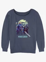 Star Wars The Mandalorian Bo-Katan Reigns Again Womens Slouchy Sweatshirt BoxLunch Web Exclusive