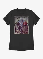 Star Wars The Mandalorian Squad Din Djarin Grogu Paz Vizsla & Bo-Katan Womens T-Shirt BoxLunch Web Exclusive