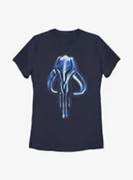 Star Wars The Mandalorian Beskar Mythosaur Womens T-Shirt