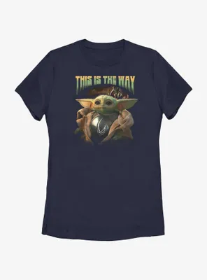Star Wars The Mandalorian Grogu Clan of Two Womens T-Shirt BoxLunch Web Exclusive